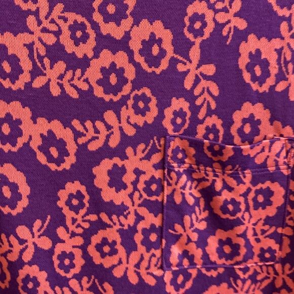 NWT- LuLaRoe- purple print Carly dress- size Small - Picture 4 of 8